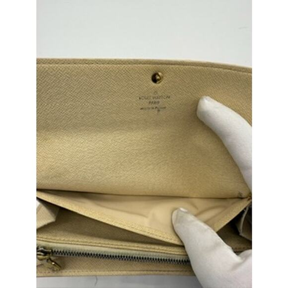 Louis Vuitton Damier Azur Pattern Bifold Sarah Wallet*COA Incl. - Picture 9 of 16